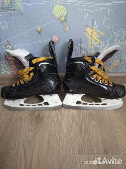 Коньки хоккейные детские bauer vapor x500 yth 10,5