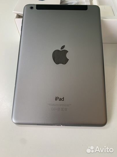iPad mini 2 на 32gb wi-fi + cellular