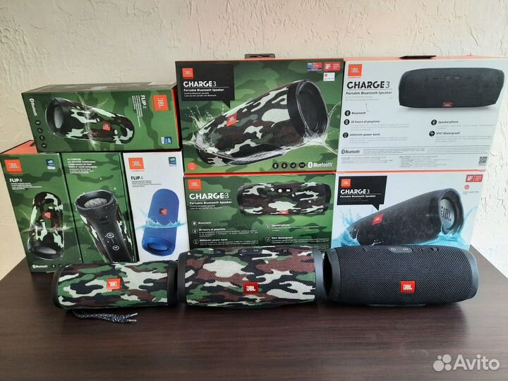 Колонка JBL Flip 4 и JBL Charge 3 оригинал