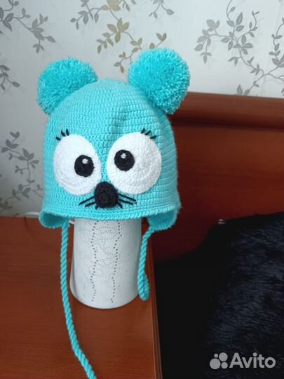 Вязаные шапочки детские