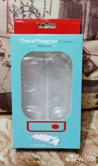 Чехол/Бампер для Nintendo Switch прозрачый