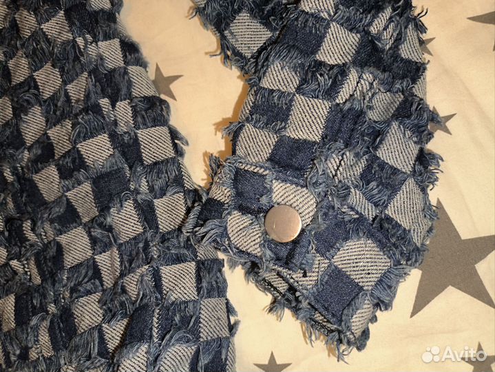 Джинсовка в клетку