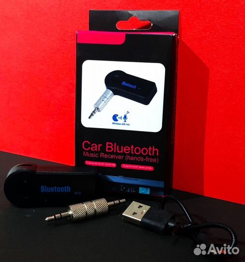 Адаптер автомобильный Bluetooth AUX