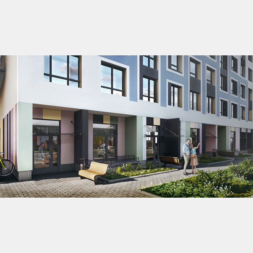 1-к. квартира, 46,3 м², 3/22 эт.