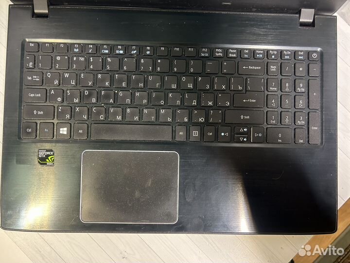 Игровой ноутбук Acer i7-7500u/gtx/12gb/SSD/FullHD