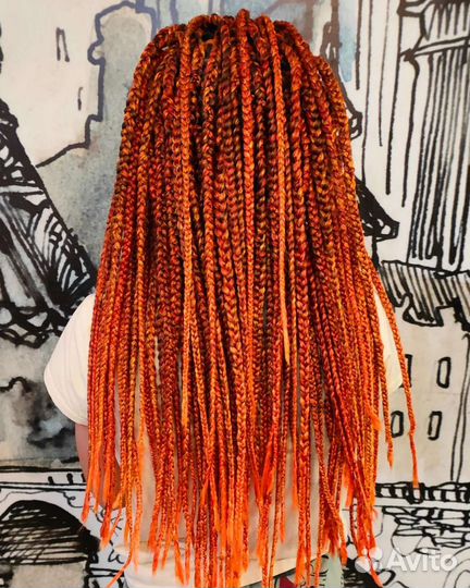 Заплести афрокосы