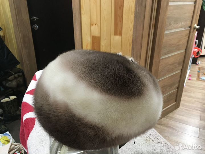 Шапка норковая женская