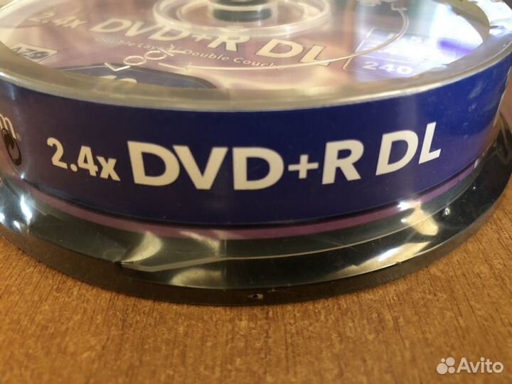 Болванки Verbatim dvd r dl 8,5 gb 10 pack