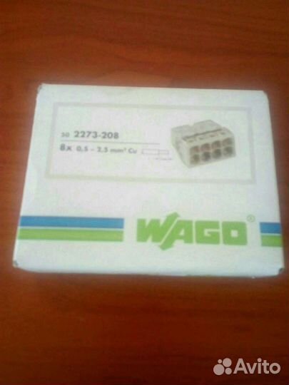 Клемники wago