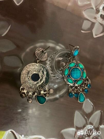 Серьги lady collection Восточная коллекция новые