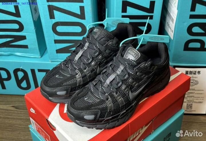 Кроссовки Nike P6000 Black Оригинал