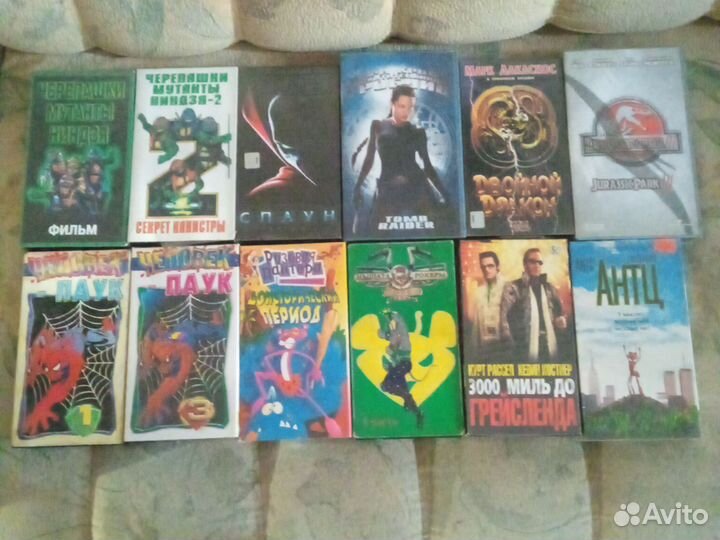 Коллекция видео кассет VHS