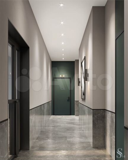 2-к. квартира, 74,8 м², 10/12 эт.