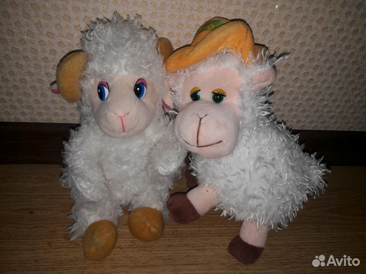 Мишка, овечки и оранжевая корова