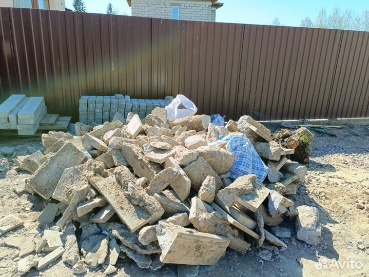 Вывоз строительного мусора газель