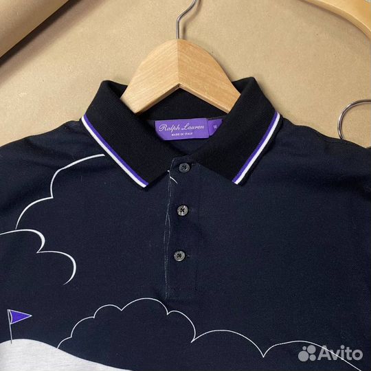 Поло Polo Ralph Lauren Purple Label Оригинал Rare