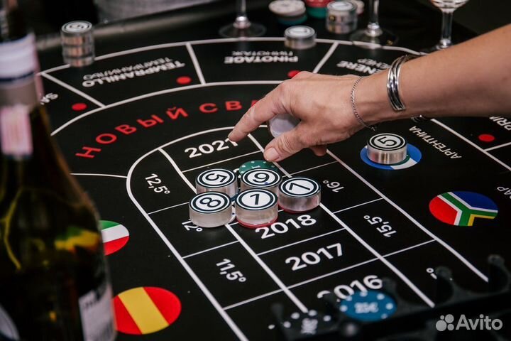 Винное казино, дегустация