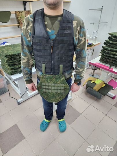 Напашник с кевларом от производителя с 24 слоями