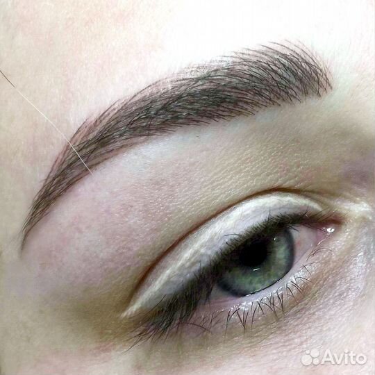 Перманентный макияж бровей губ и век татуаж