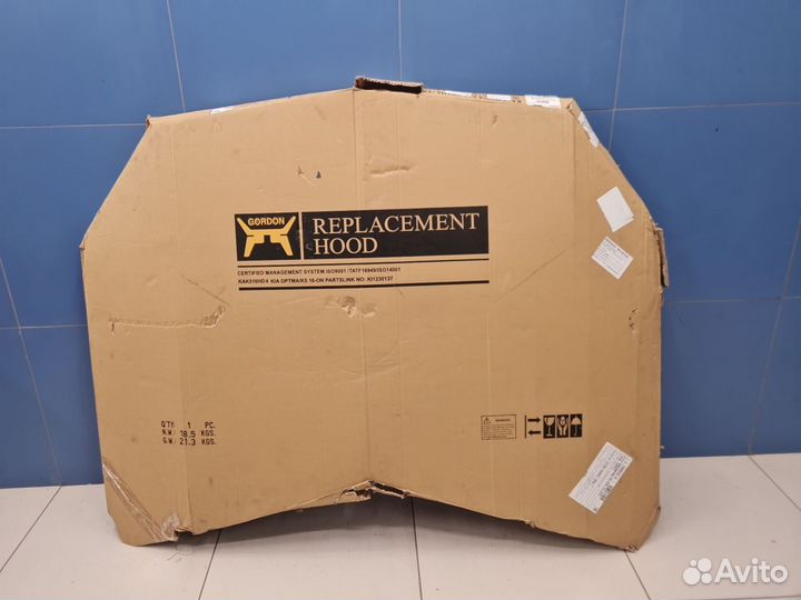 Капот KIA Optima 2016-2020