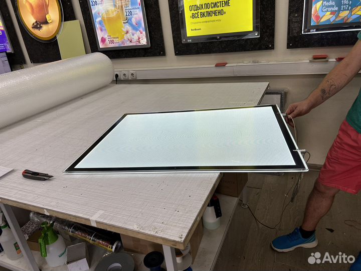 Производство, Кристаллайт, Световая реклама