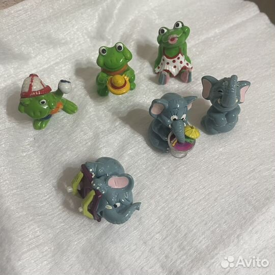 Игрушки из киндера 90х