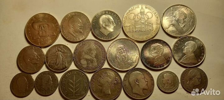 Восточная Африка,Сан-Марино,Канада,Австрия.Серебро