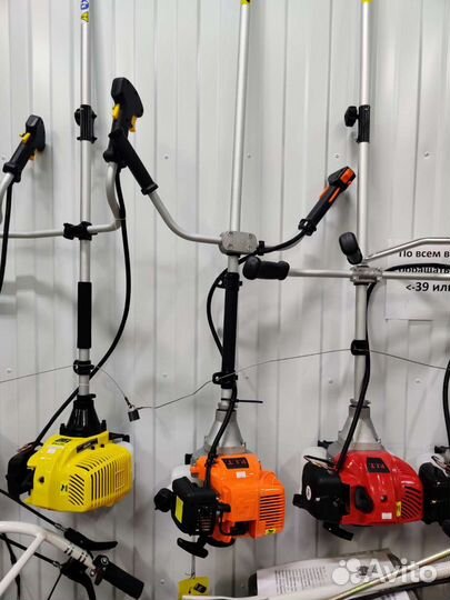 Триммер бензиновый 4-х тактный, проф. комплектация