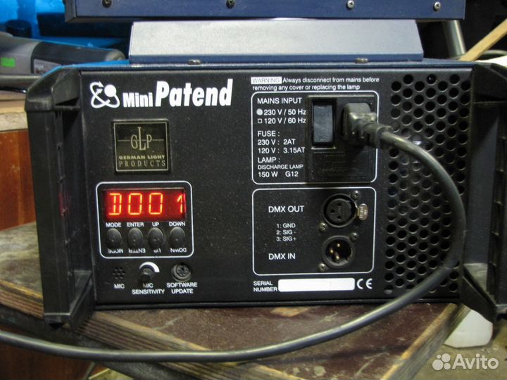 Световой прибор GLP Mini Patend