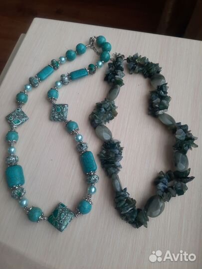 Бусы самоцветы