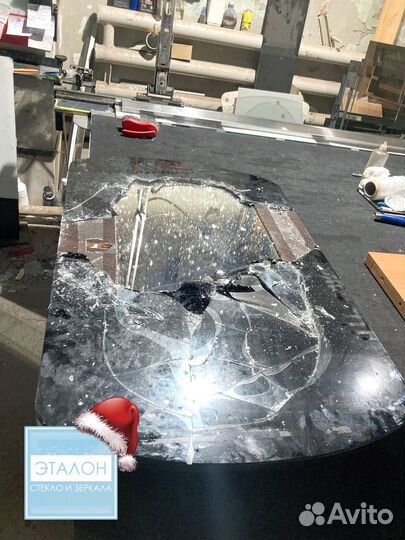 Ремонт, замена стекла и зеркала. Нарезка, монтаж