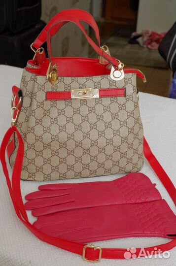 Новая женская Премиум сумка Gucci 20х20 см