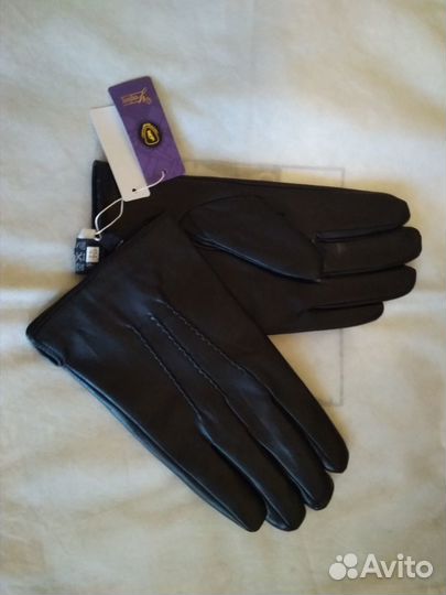 Мужские кожаные перчатки