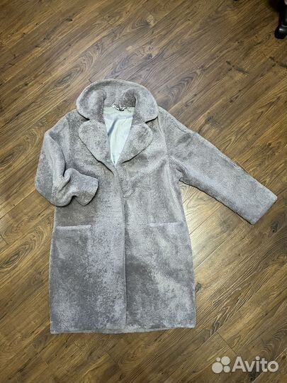 Пальто из мутона