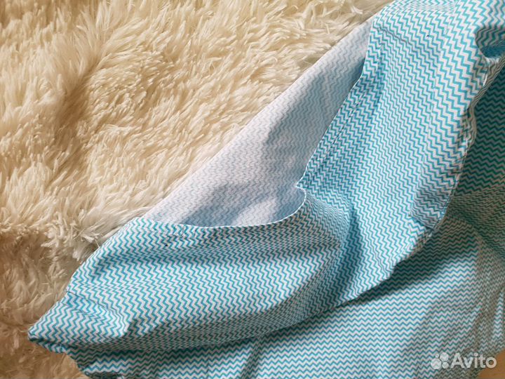 Новая простынь на круглую матрас 65х65