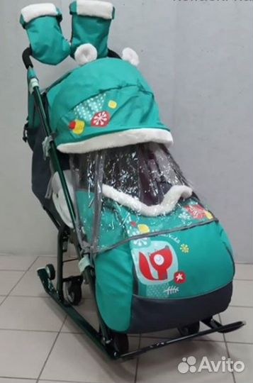 Санки коляска ника 7 2