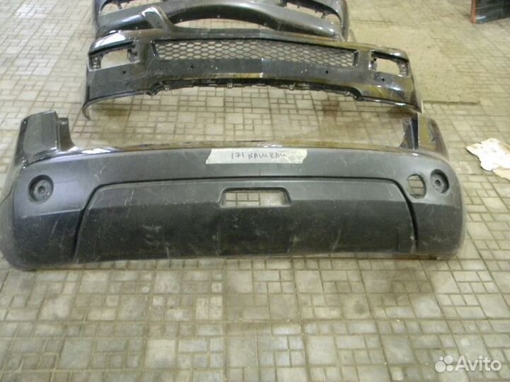 Бампер задний б/у ниссан кашкай