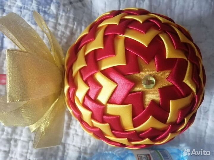 Украшение большой шар 12 см диаметр