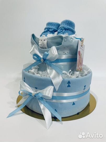Торт из подгузников - подарок на выписку