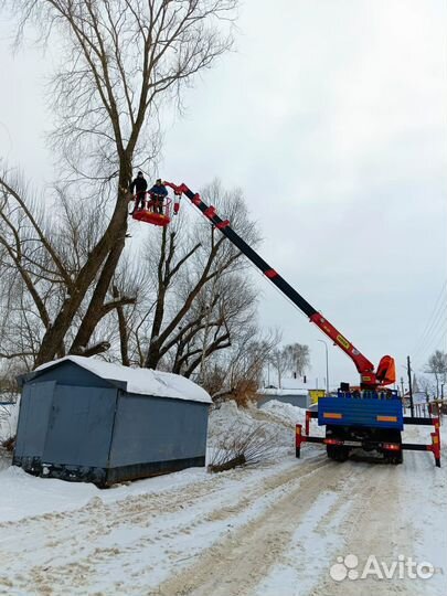 Аренда и услуги манипулятора, стрела 7 т, 19 м, борт 12 т, 6 м