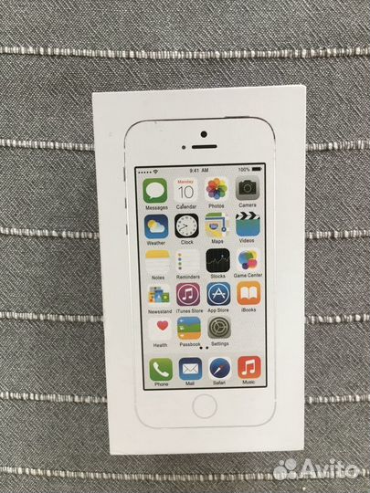 Коробка от iPhone 5s