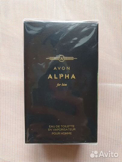 Туалетная вода Avon Alpha для мужчин