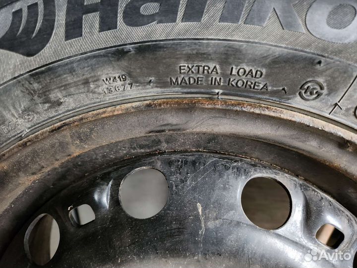 Колеса r15 зима Hankook на Поло, Рапид
