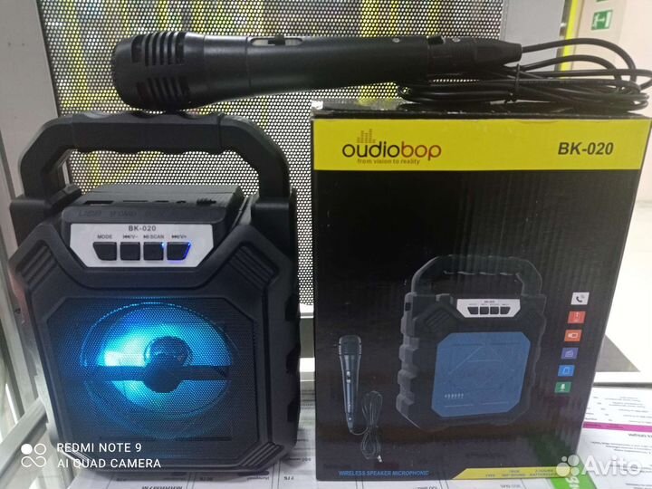 Блютуз колонка с микрофоном BK020