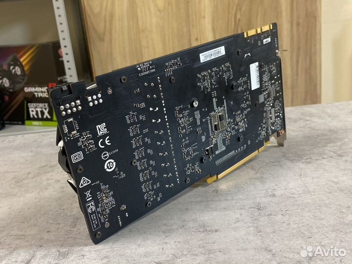 Видеокарта GTX 1070 8gb MSI Armor