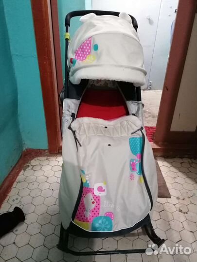 Зимний комбинезон для девочки 92