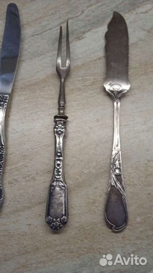 Нож, вилка, лопатка