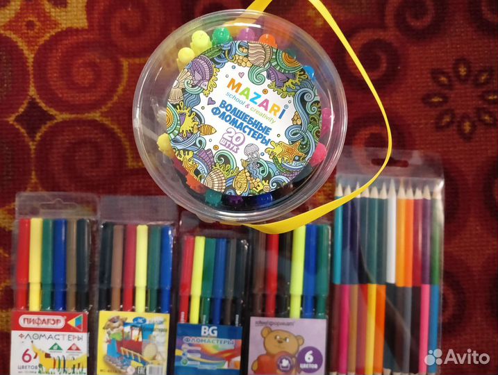 Карандаши и фломастеры