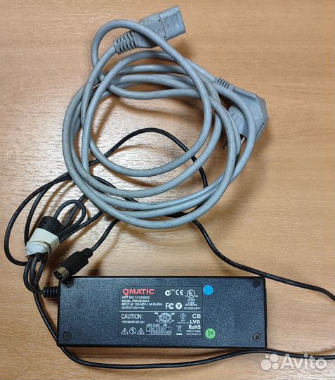 Блок питания qmatic 24v 5 a