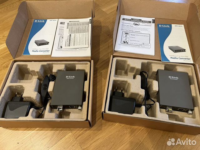Медиаконвертер D-Link DMC-805G пара